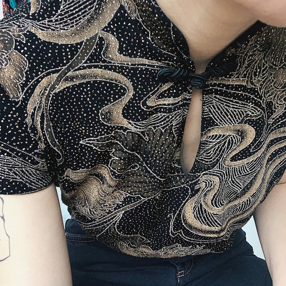 *sold* Sparkle Wave Top - Picture 4 of 5